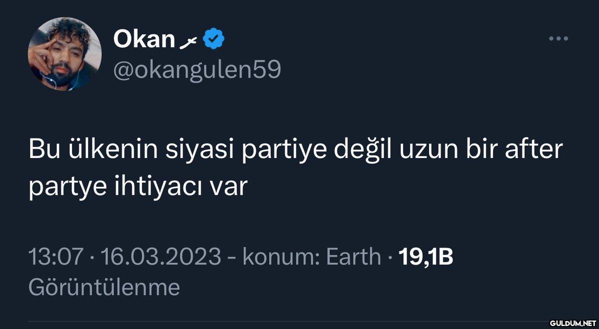 Okan @okangulen59 Bu...