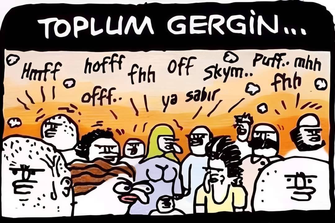 Daha fazla gerginliği...