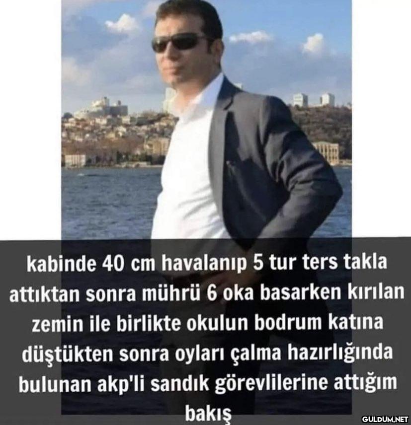 kabinde 40 cm havalanıp 5...