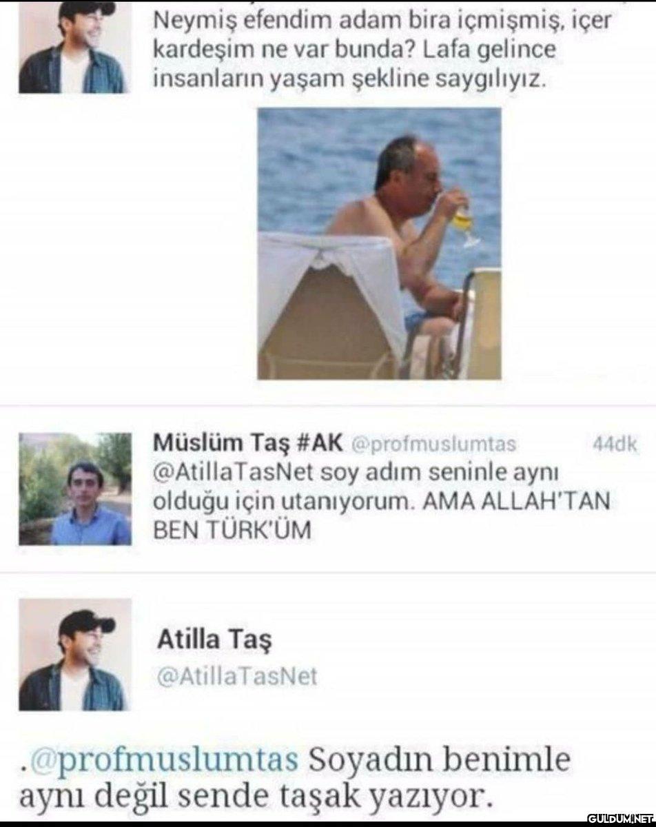 Neymiş efendim adam bira...
