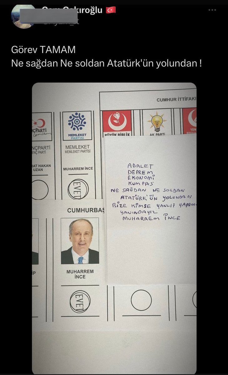 Gerçek bir Atatürkçü, her...
