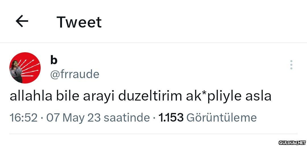 ← Tweet b @frraude allahla...