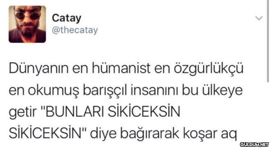 Catay @thecatay Dünyanın...