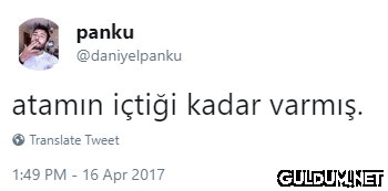 panku @daniyelpanku atamın...