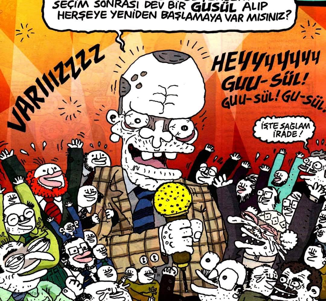 Dev bir Gusüle var mısınız...