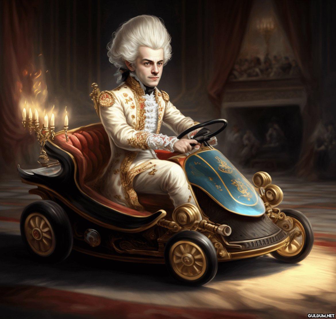 Mozart in Mario Kart...