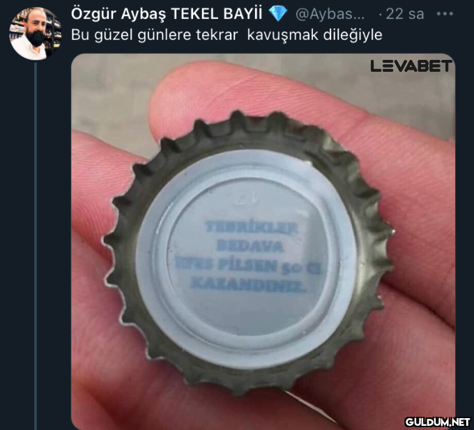 Özgür Aybaş TEKEL BAYİİ...