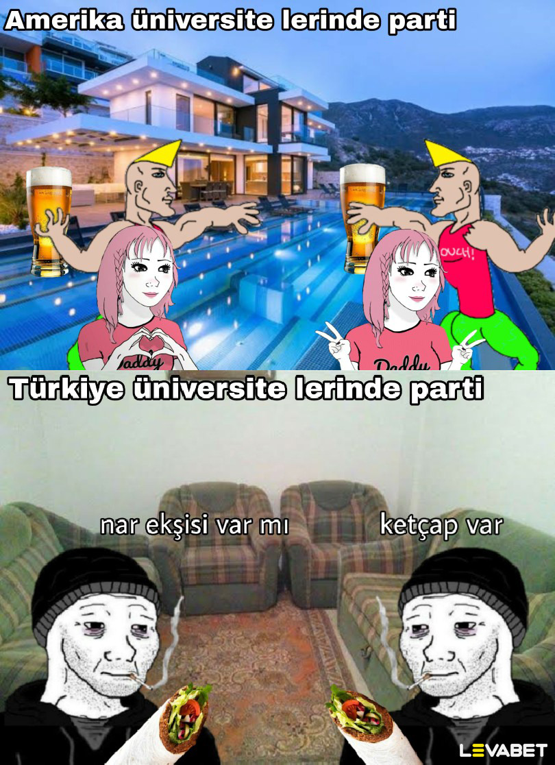 Amerika Üniversite lerinde...