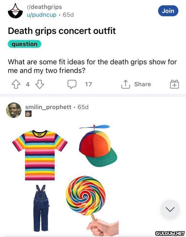 r/deathgrips u/pudncup 65d...