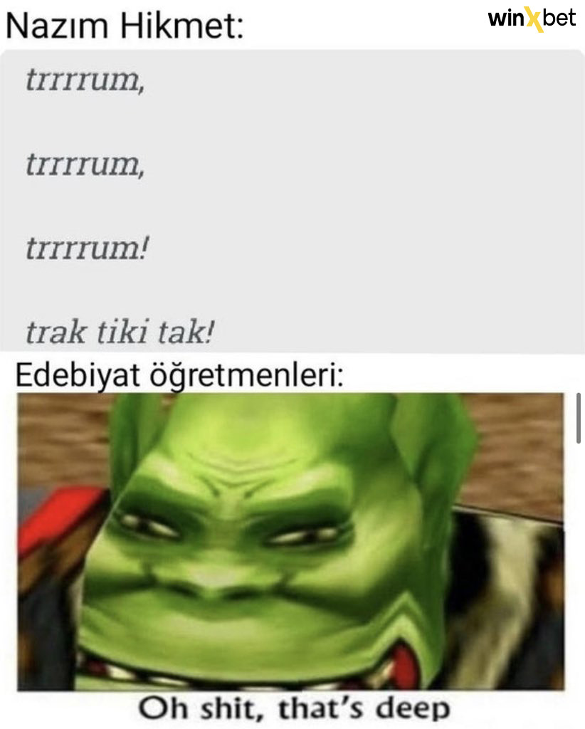 Nazım Hikmet: trrrrum,...