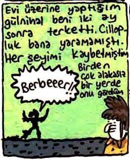 Evi üzerine yaptigim...