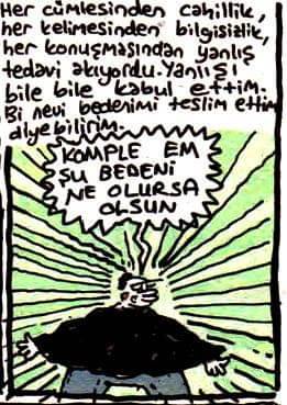 cahillik, Her cümlesinden...