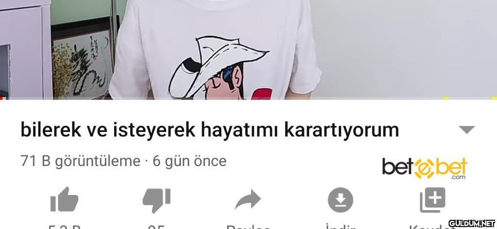 Benim hayata bakış...