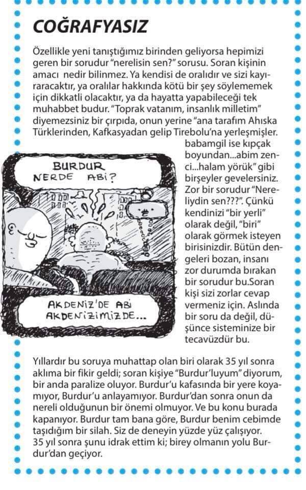 Birey olmanın yolu...
