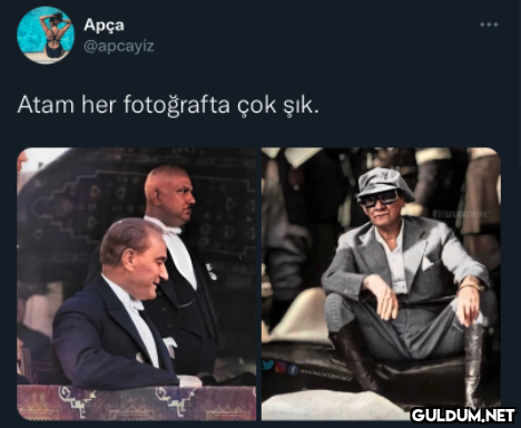 Apça @apcayiz Atam her...