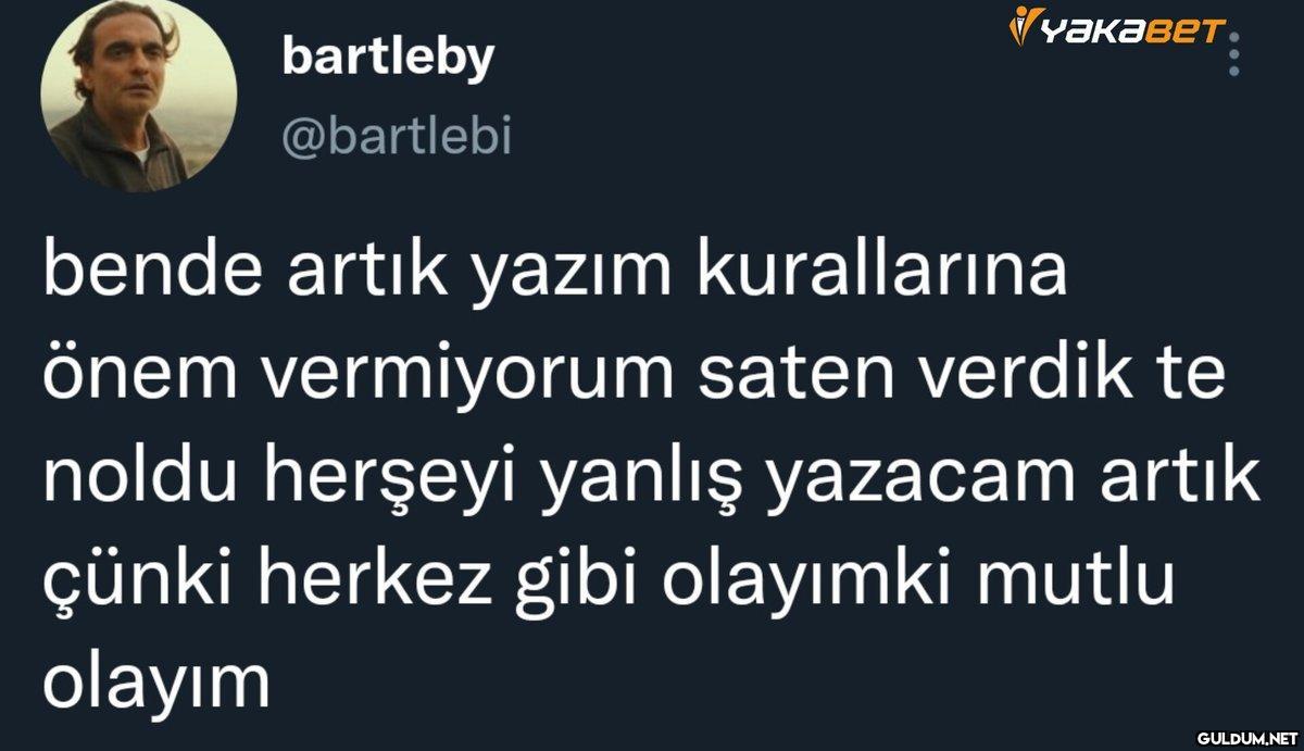 Son bir haftadır bu...