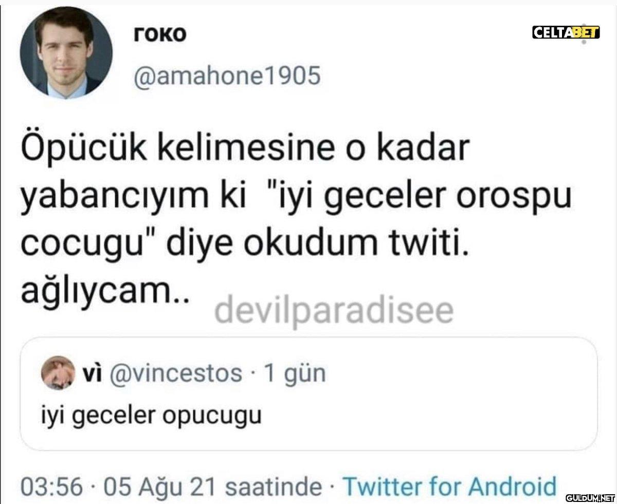 ГОКО @amahone1905 Öpücük...