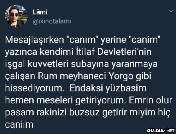 Lâmi @ikinotalami...