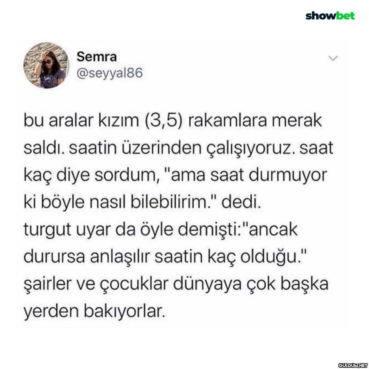 Semra @seyyal86 showbet bu...