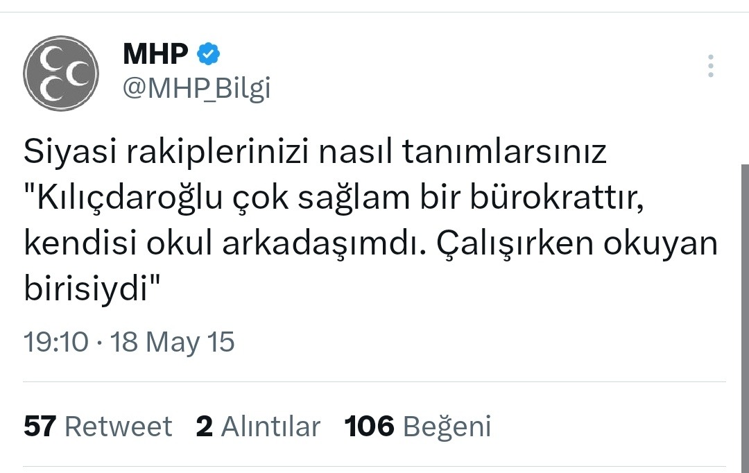 MHP @MHP Bilgi Siyasi...