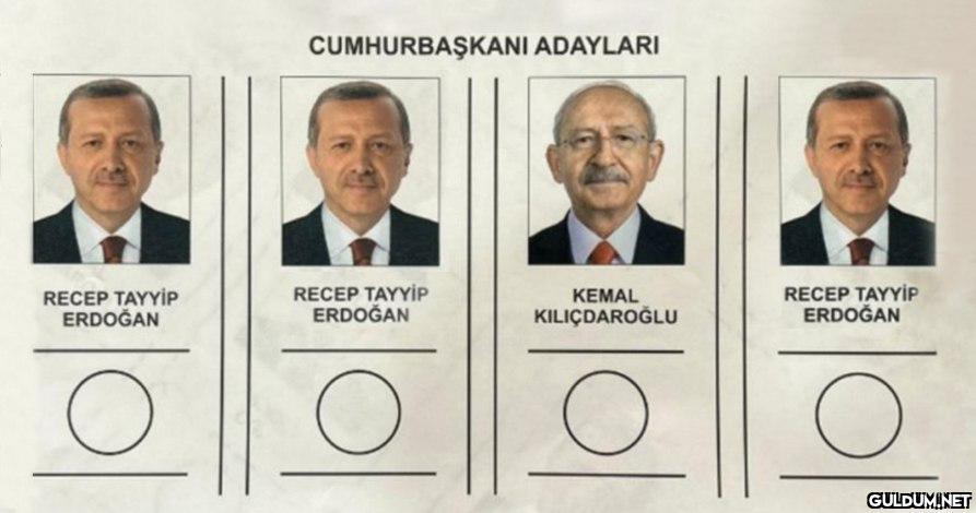 Oy pusulası ilk günden...