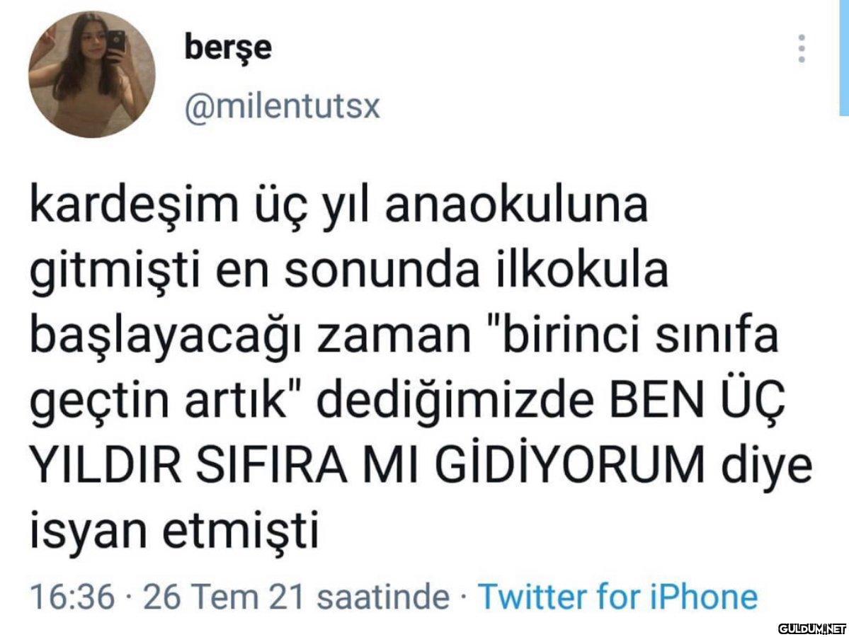 berşe @milentutsx kardeşim...