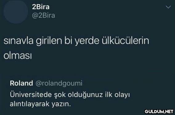 2Bira @2Bira sınavla...
