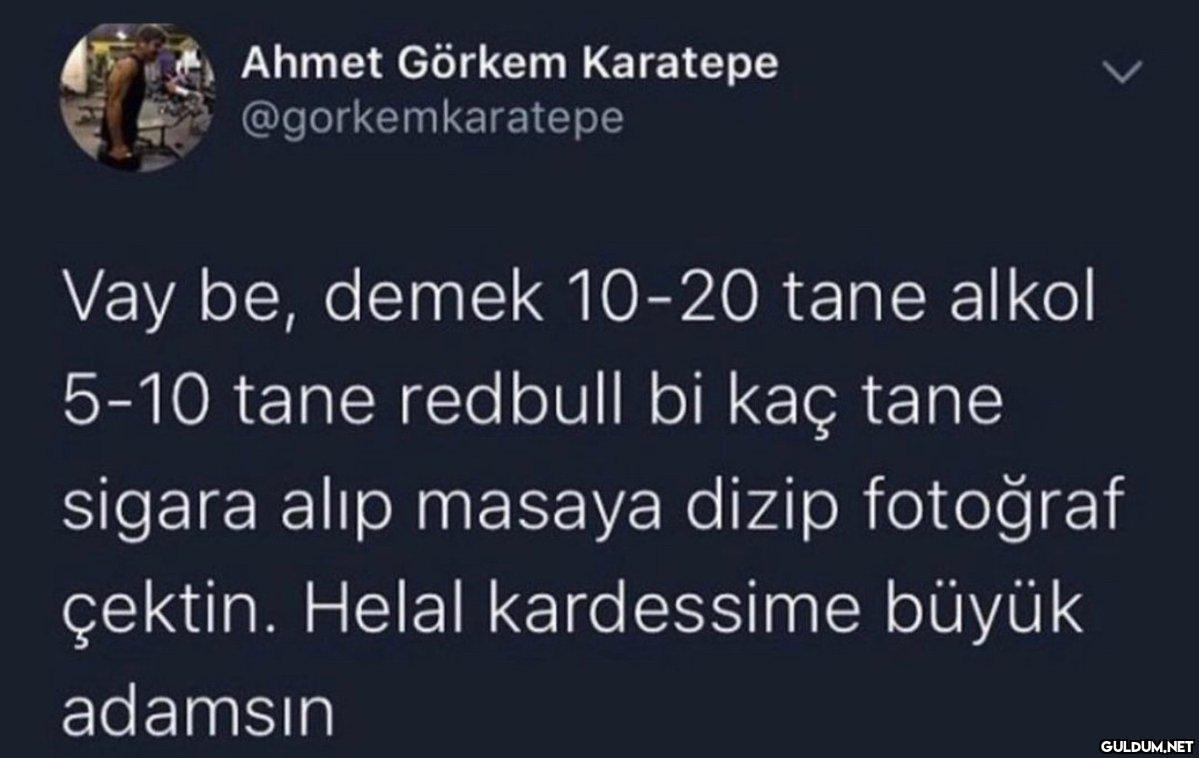 Ahmet Görkem Karatepe...