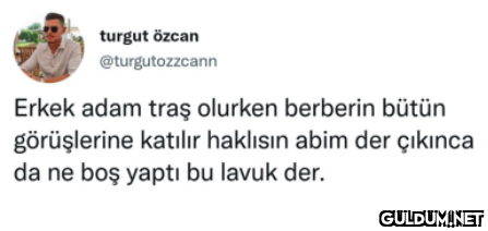 turgut özcan...