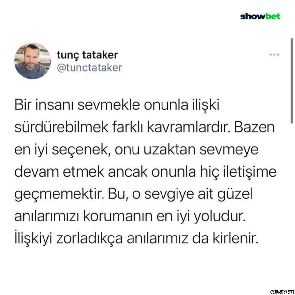 tunç tataker @tunctataker...