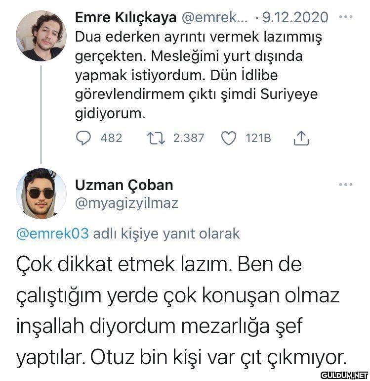 Emre Kılıçkaya @emrek......