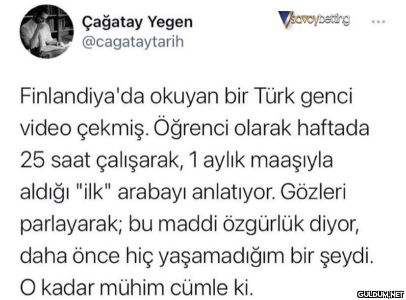 Çağatay Yegen...