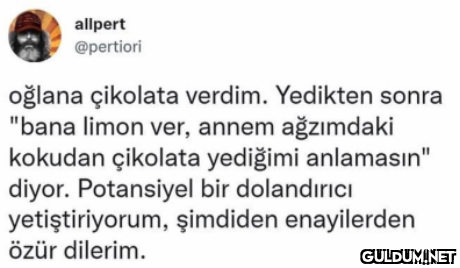 allpert @pertiori oğlana...