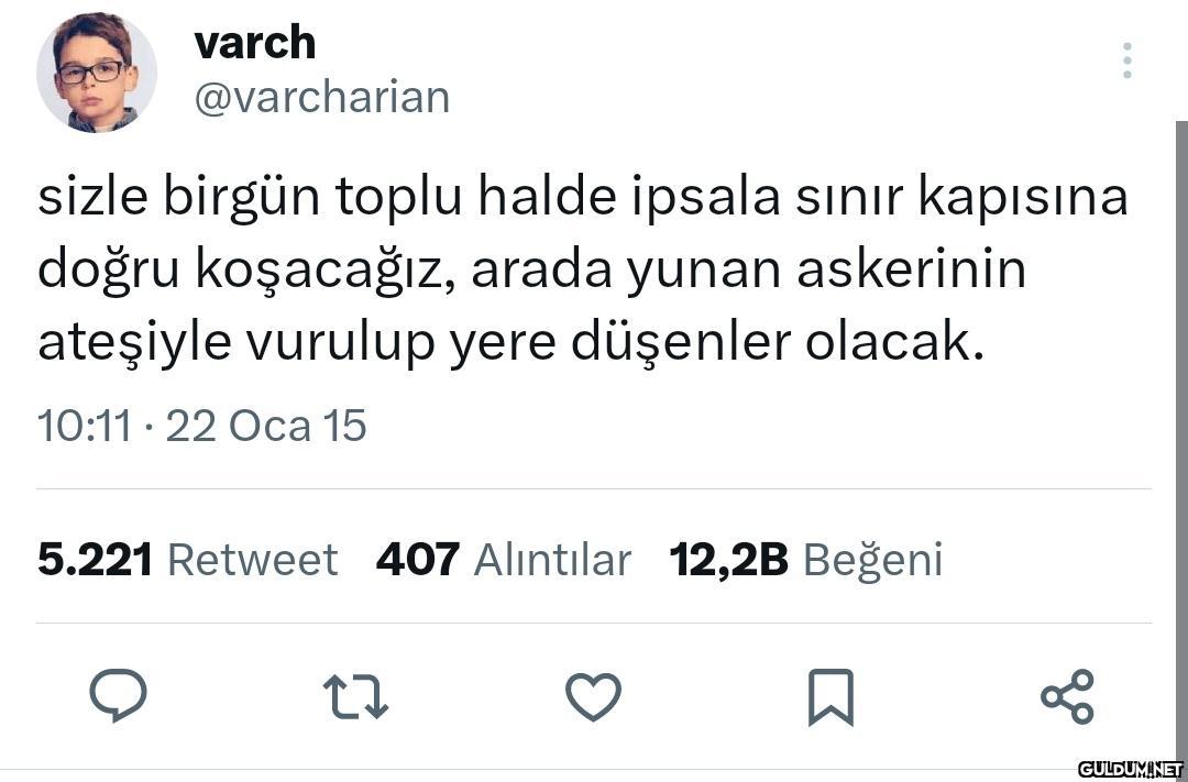 O gün geldi...