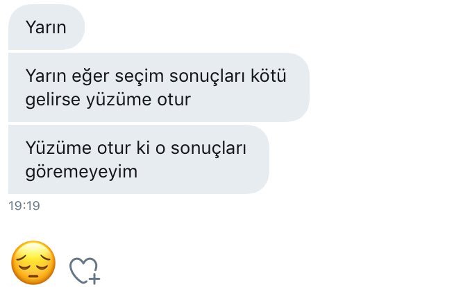 Yarın Yarın eğer seçim...