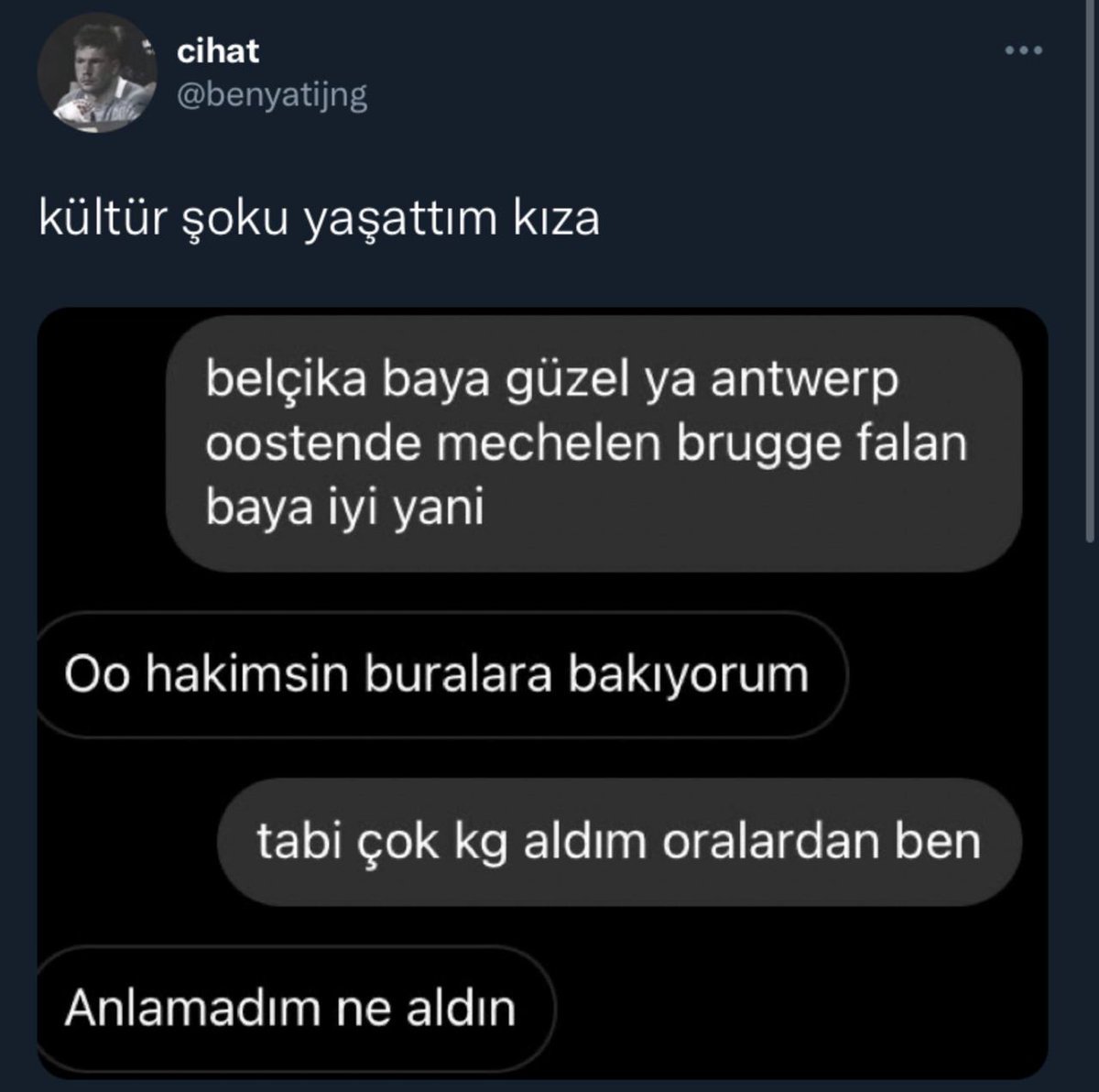 Kültür şoku...
