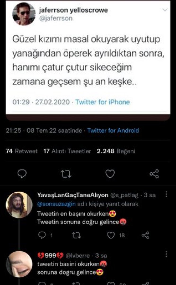 ikinci ment'e patladım...