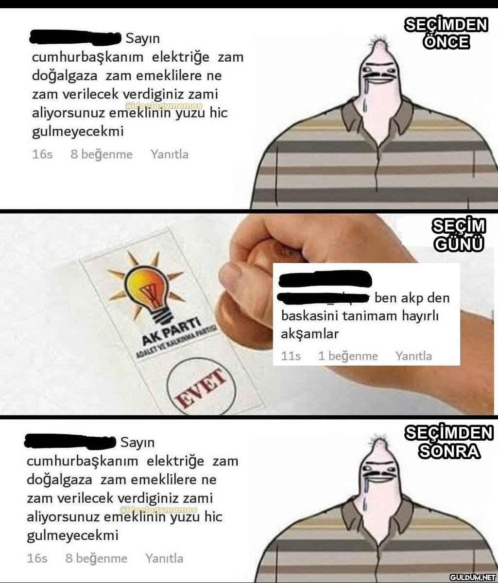 Sayın cumhurbaşkanım...