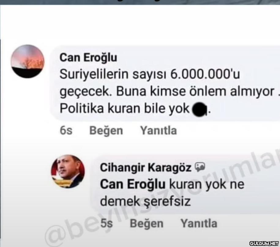 Can Eroğlu Suriyelilerin...