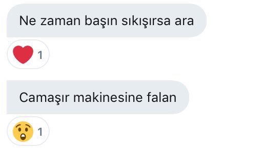 Ne zaman başın sıkışırsa...