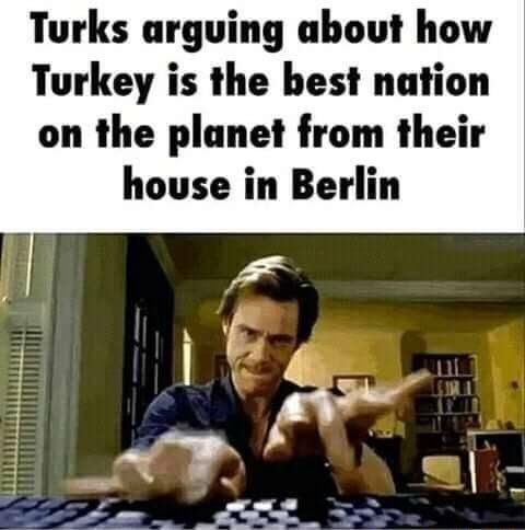 Turks arguing about how...