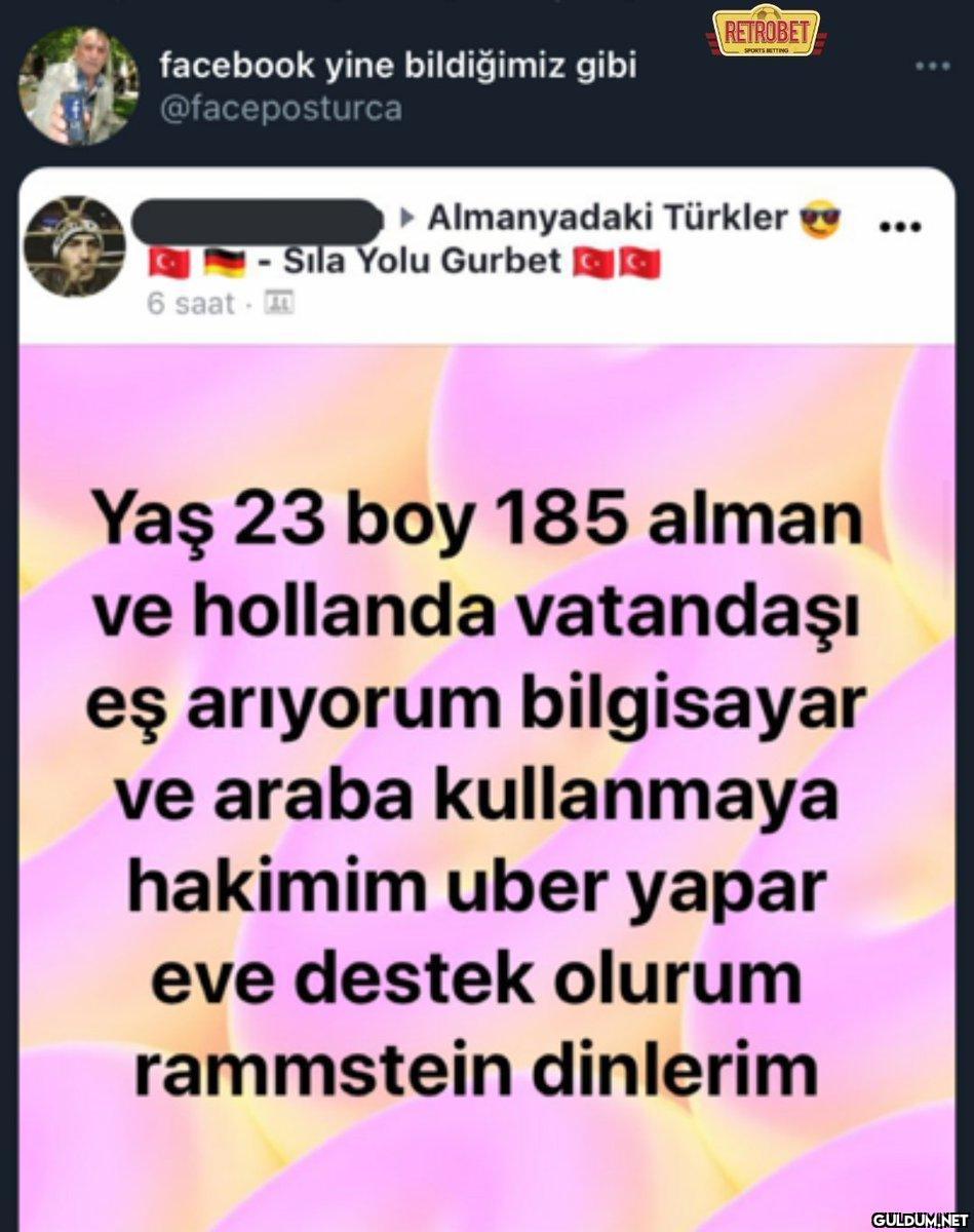 facebook yine bildiğimiz...