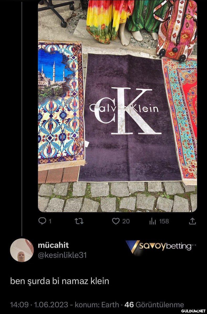 €K Calv Klein mücahit...