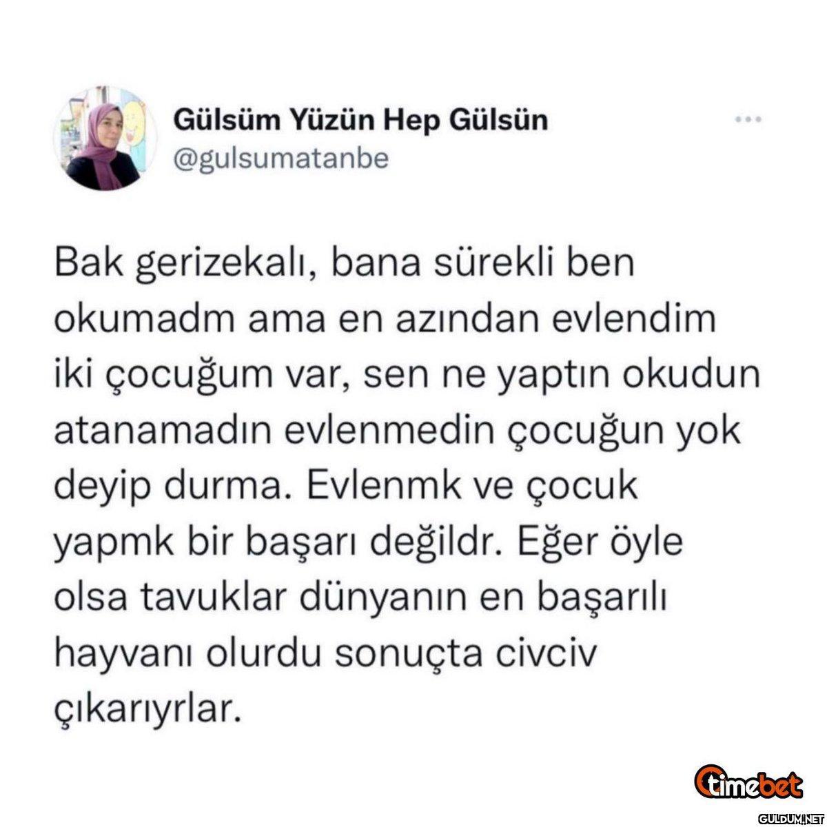 Gülsüm Yüzün Hep Gülsün...