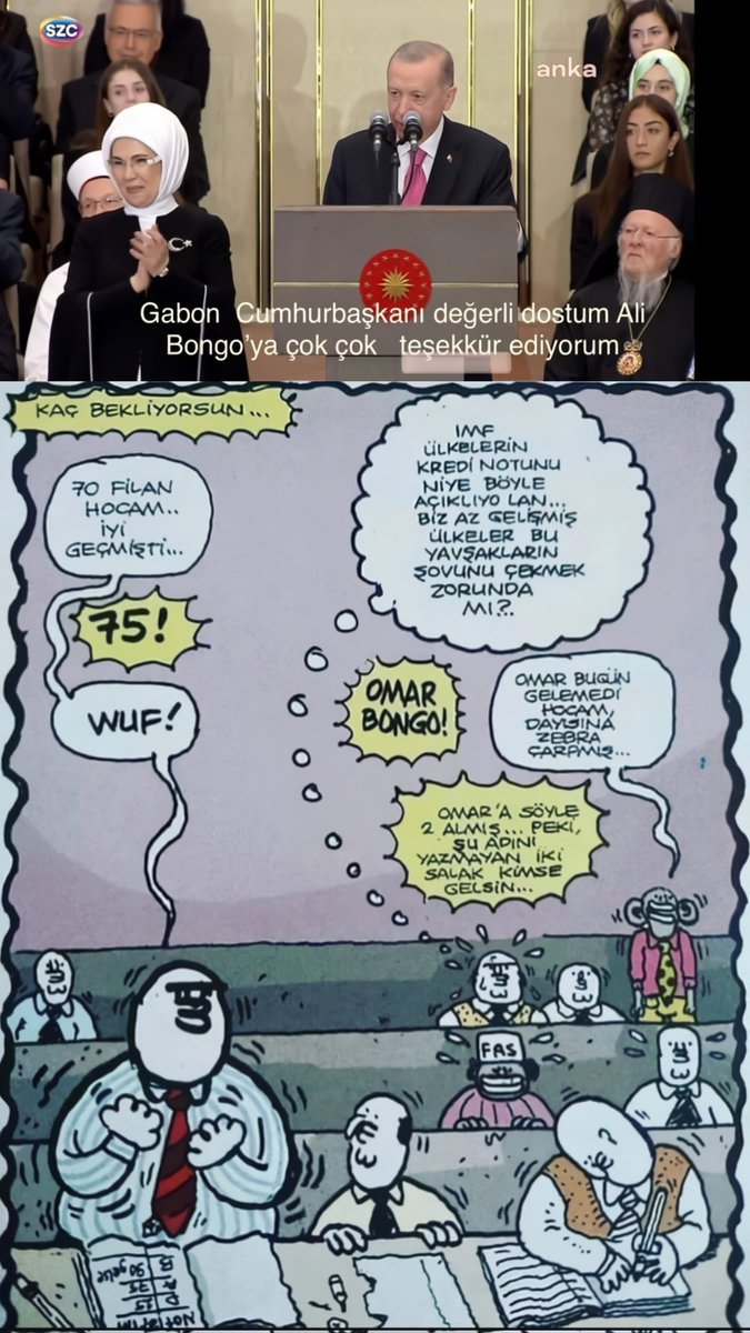 Omar Bongo'nun dayısına...