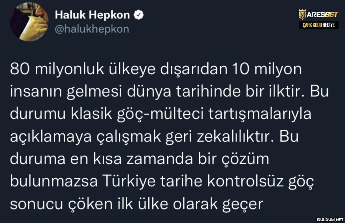Haluk Hepkon @halukhepkon...