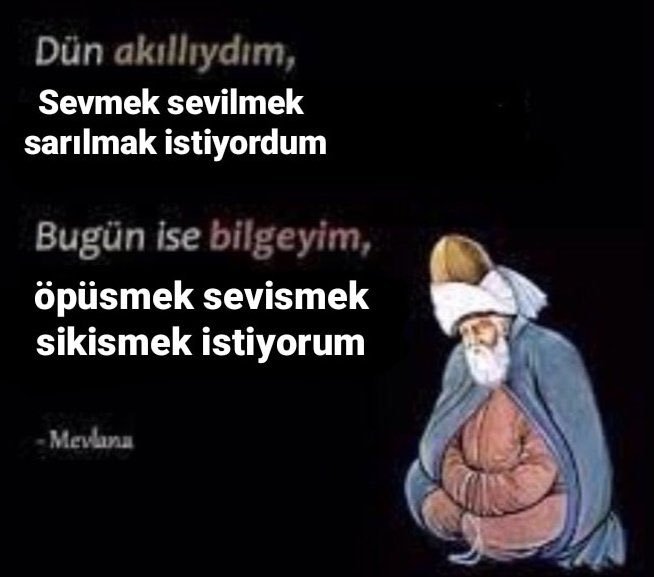 Dün akıllıydım, Sevmek...