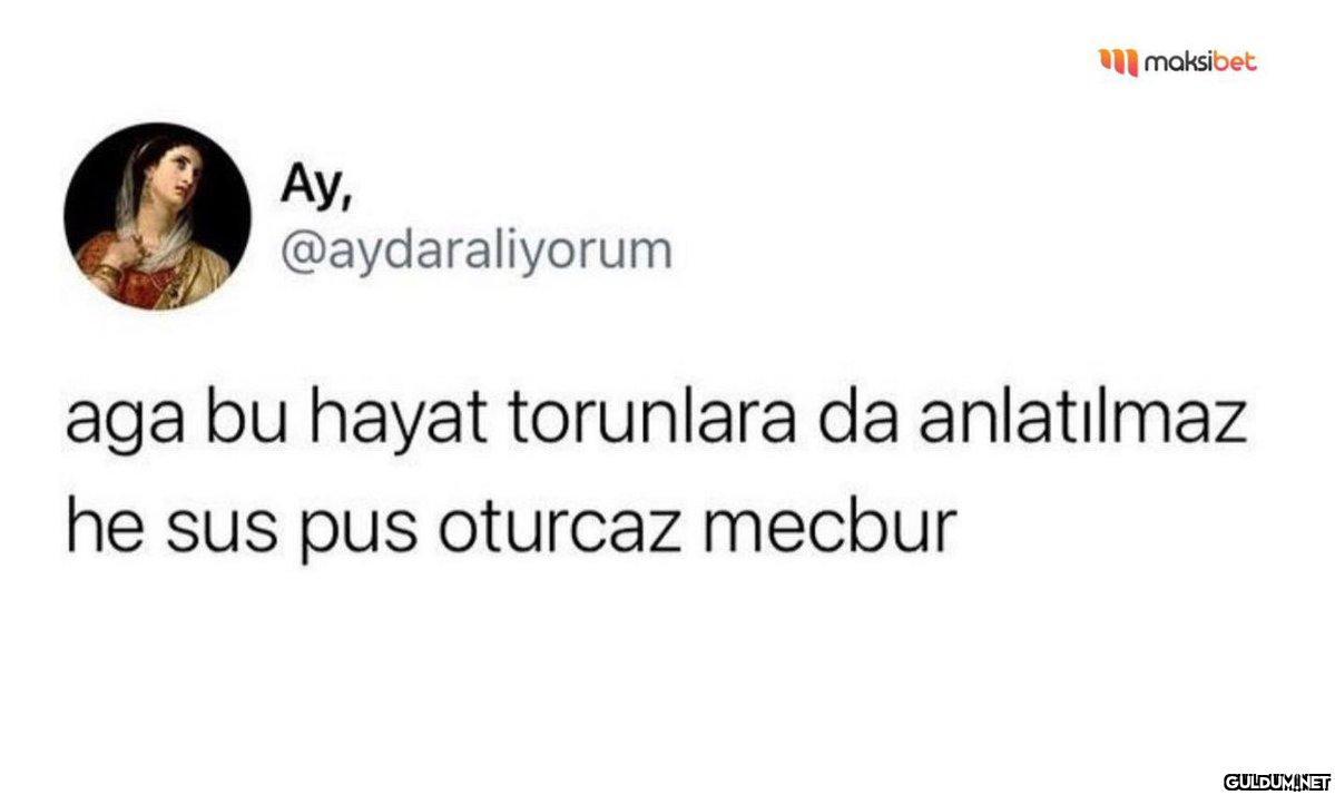 Ay, @aydaraliyorum...