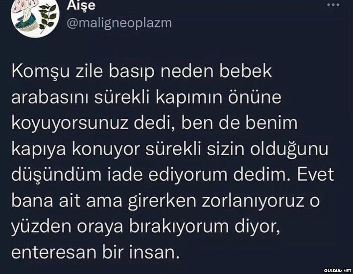 Aişe @maligneoplazm Komşu...