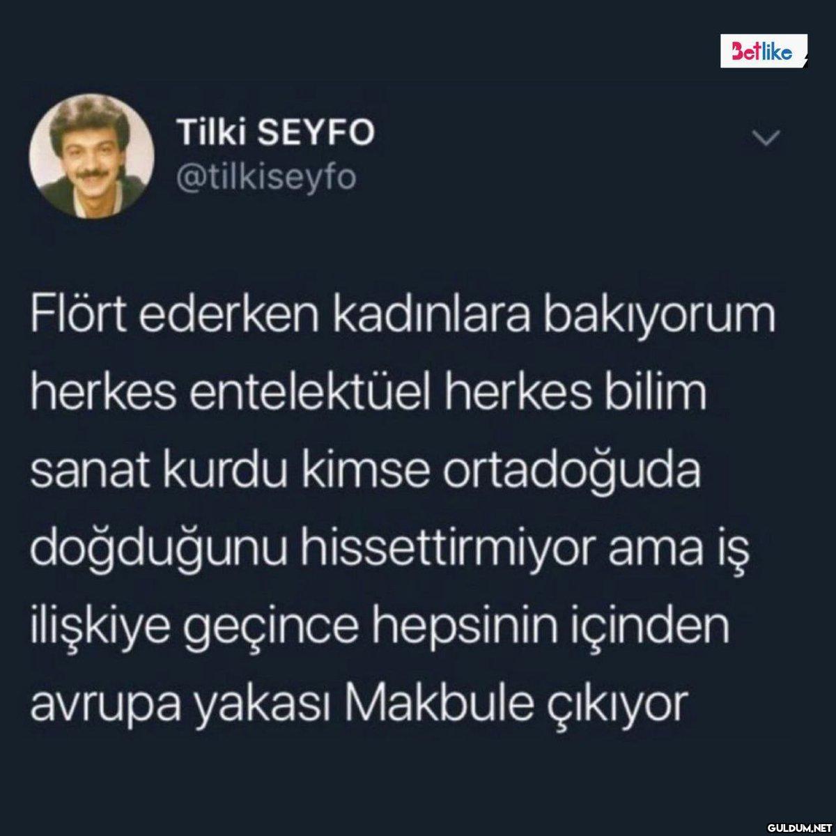 Tilki SEYFO @tilkiseyfo...